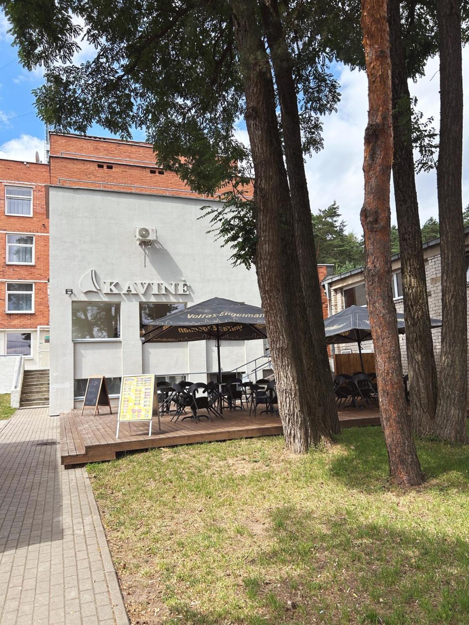 Hostel Kauno Jachtklubas Baltosios Bures Kaunas Exterior foto