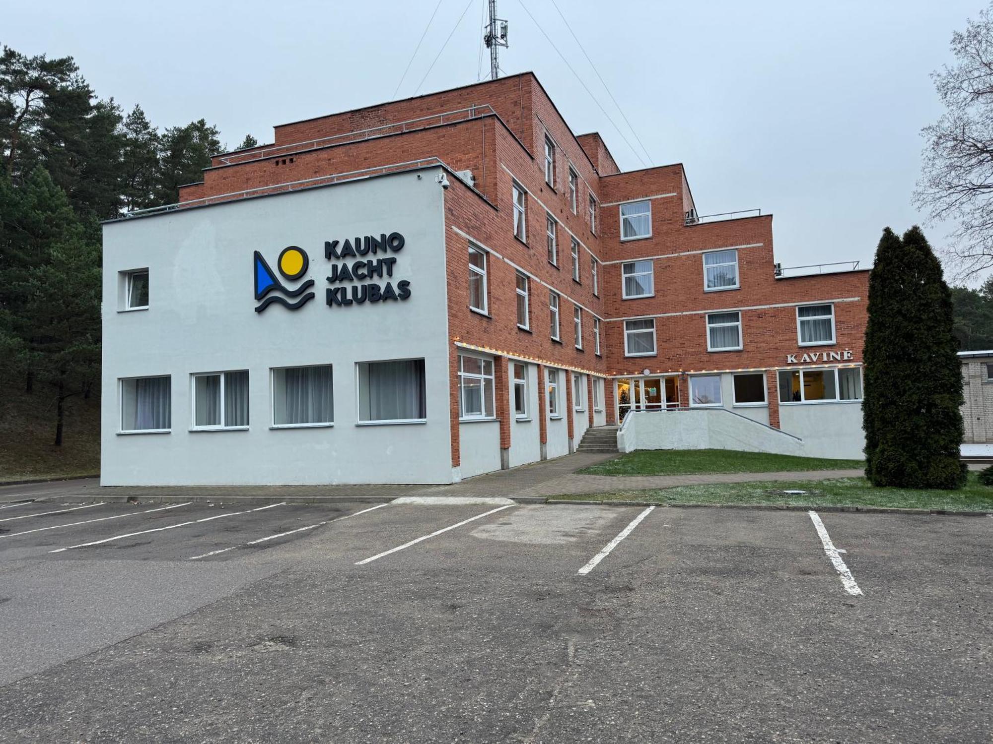 Hostel Kauno Jachtklubas Baltosios Bures Kaunas Exterior foto